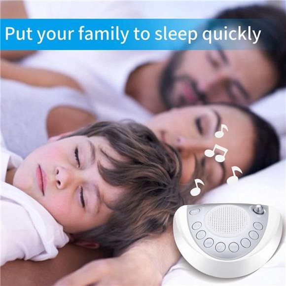 White Noise Machine Raynic Sound Machine Portable Sleep Machine,24 Natural Sound - Picture 3 of 6